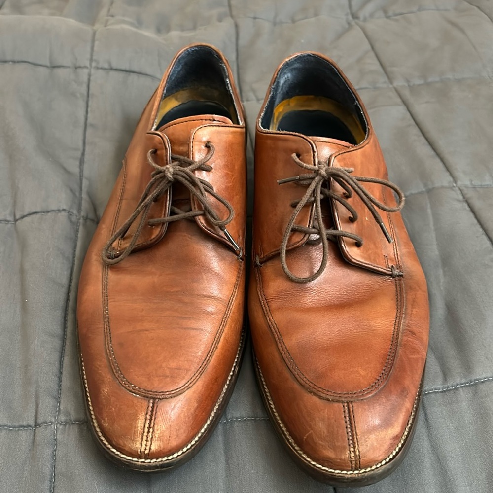 Cole Haan Lenox Hill Split Toe Oxford Dress Shoes Men’s Size 10 Brown